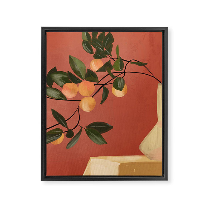 Oranges 4 Framed Canvas Print Gallery Image 1