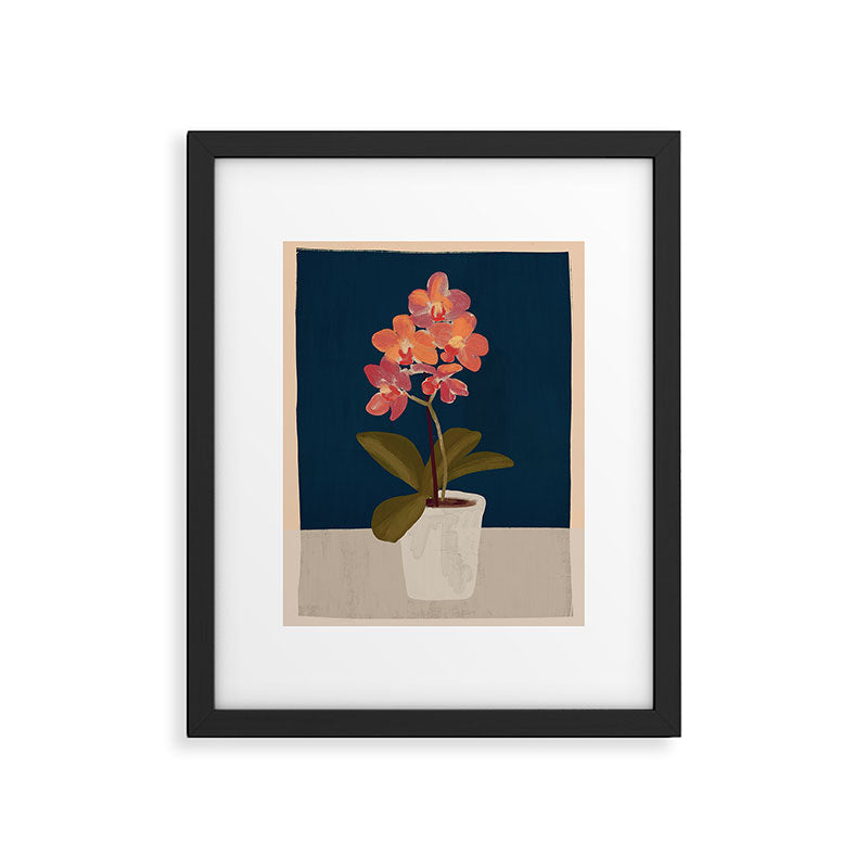 Orchid Framed Art Print Gallery Image 5