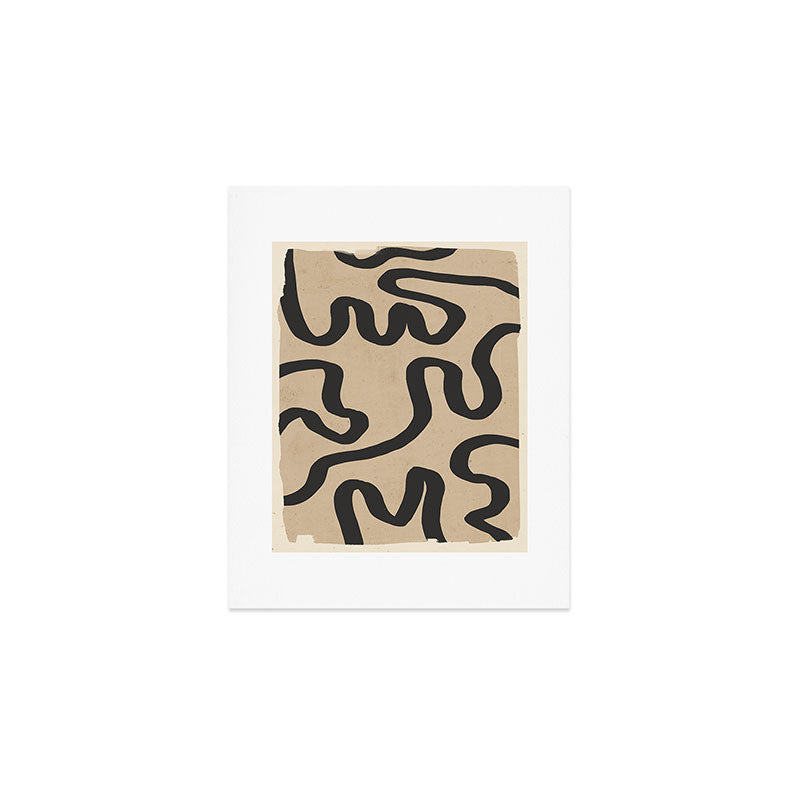 Organic Flow II Art Print Gallery Image 1