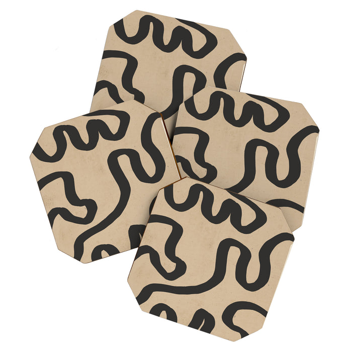 Organic Flow II Coaster Gallery Image 1