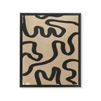 Organic Flow II Framed Canvas Print Gallery Image 6