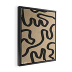 Organic Flow II Framed Canvas Print Gallery Image 2