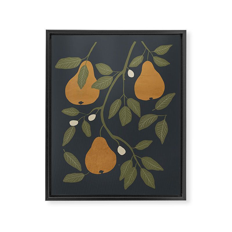 Pears Framed Canvas Print Gallery Image 6