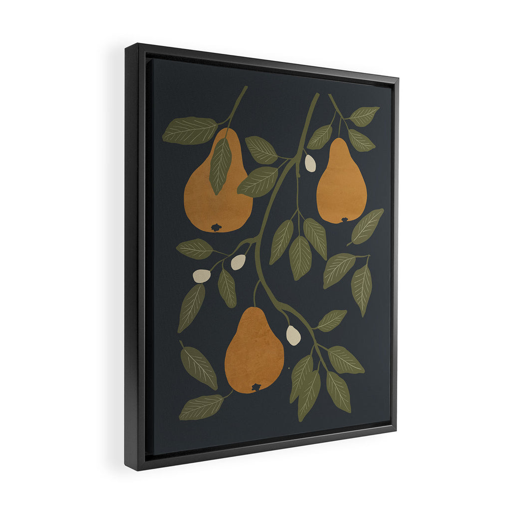 Pears Framed Canvas Print Gallery Image 2