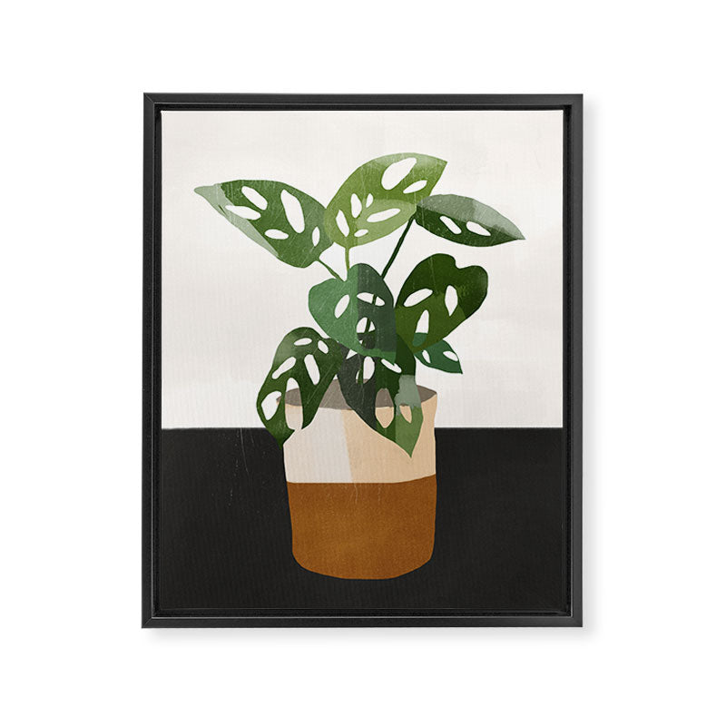 Plant 11 Framed Canvas Print Gallery Image 6