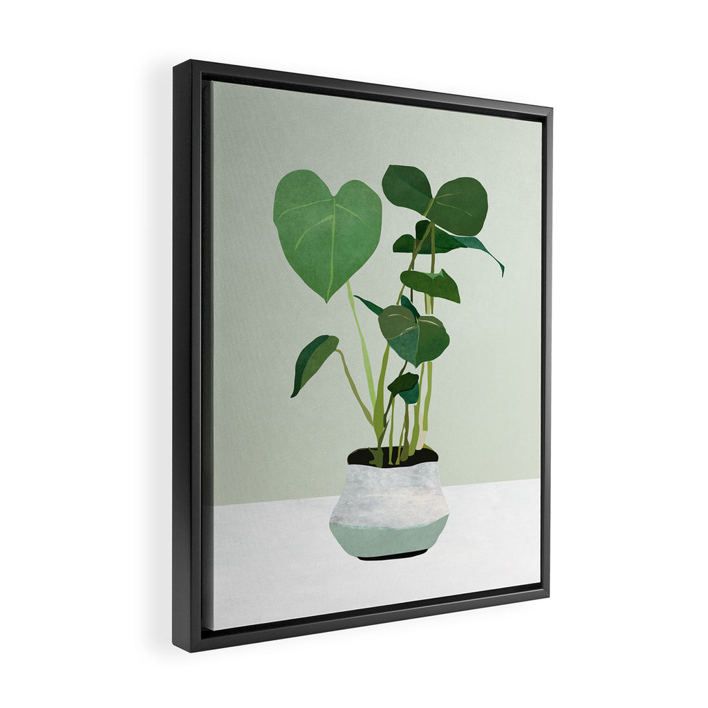 Plant 3 Framed Canvas Print Gallery Image 2