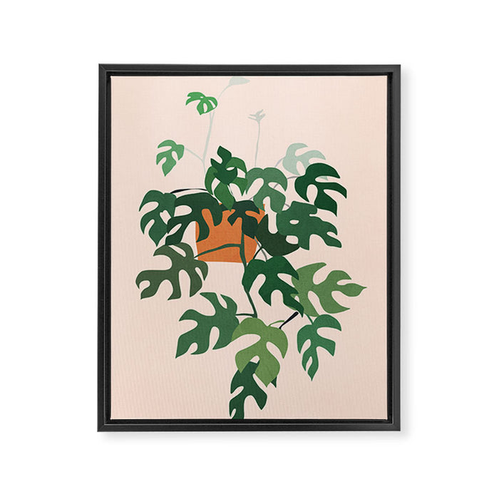 Plant 8 Framed Canvas Print Gallery Image 1