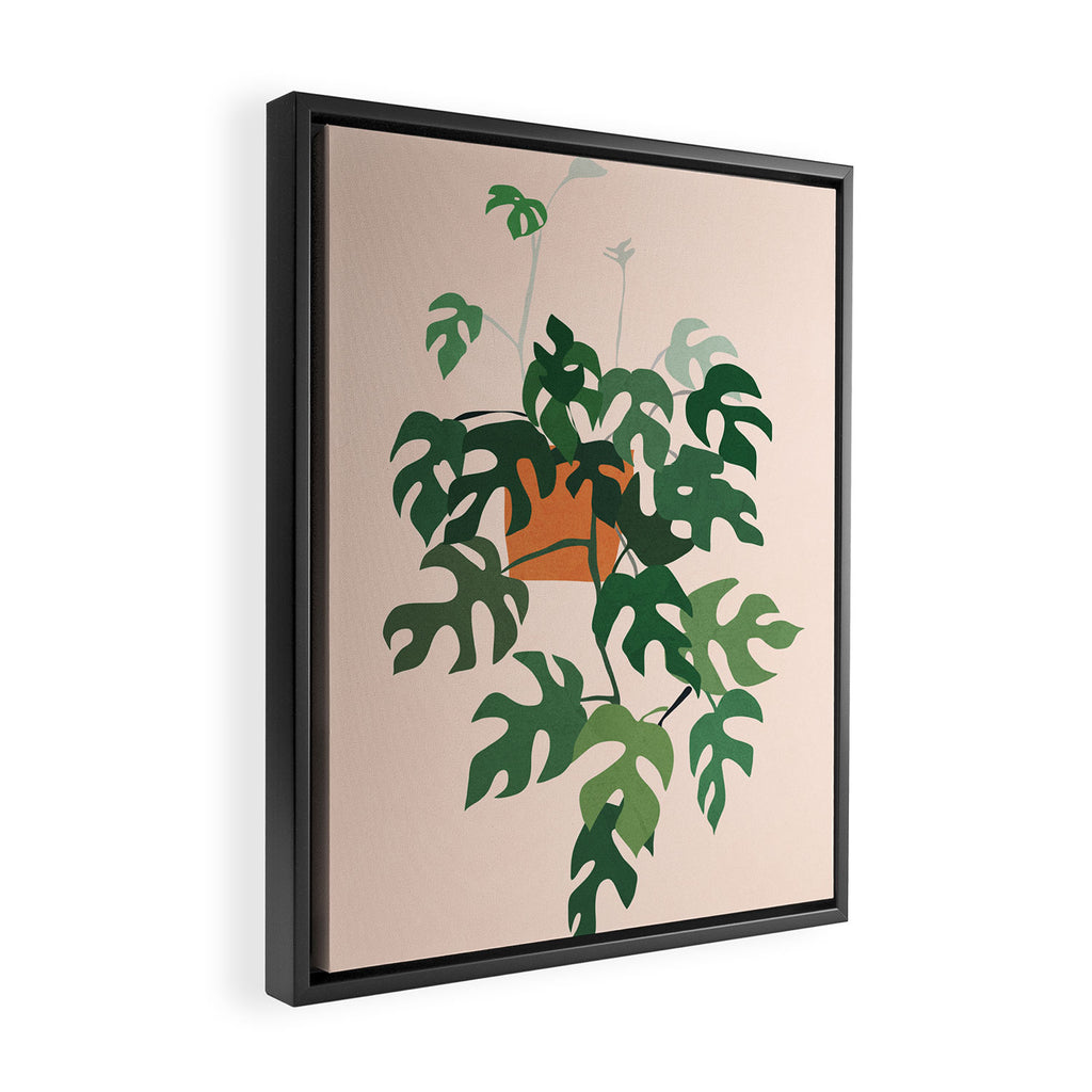 Plant 8 Framed Canvas Print Gallery Image 2