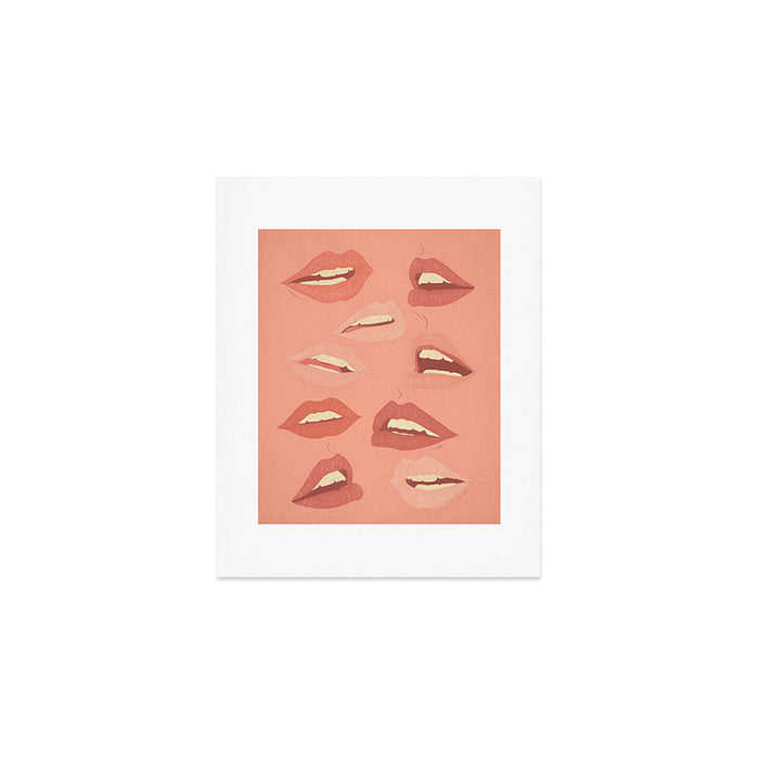 Playful Lips 2 Art Print Gallery Image 1