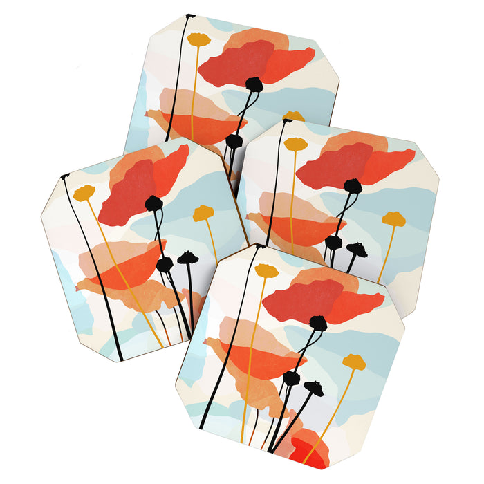 Poppy Coaster Gallery Image 1