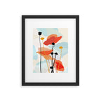 Poppy Framed Art Print Gallery Image 4