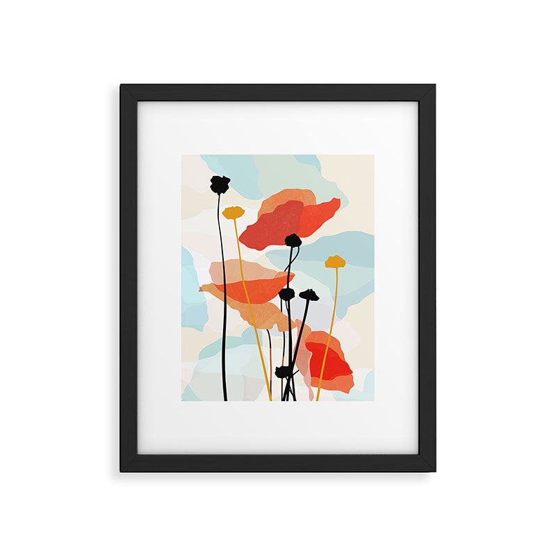 Poppy Framed Art Print Gallery Image 4
