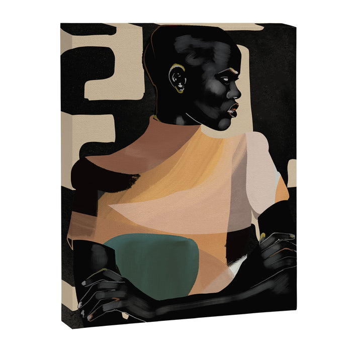Portrait in Form Canvas Print Gallery Image 1