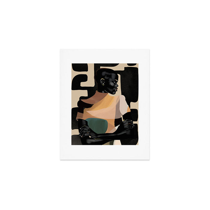 Portrait in Form Art Print Gallery Image 1