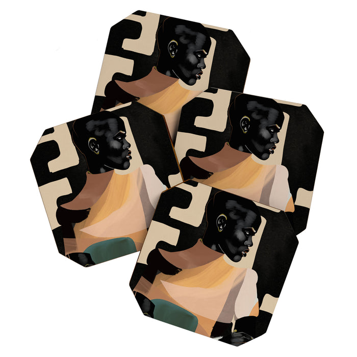 Portrait in Form Coaster Gallery Image 1