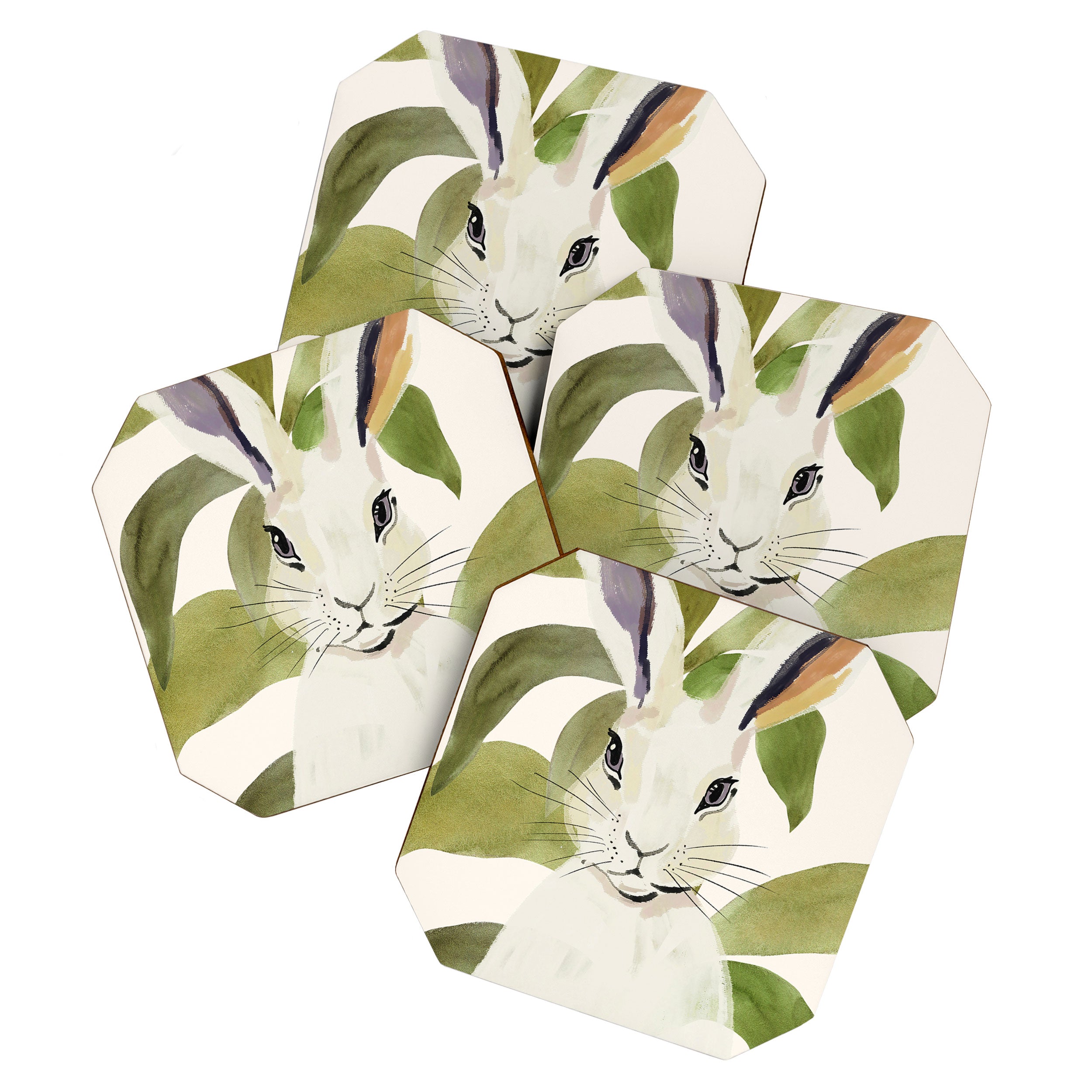 Rabbit 6 Coaster Gallery Image 1