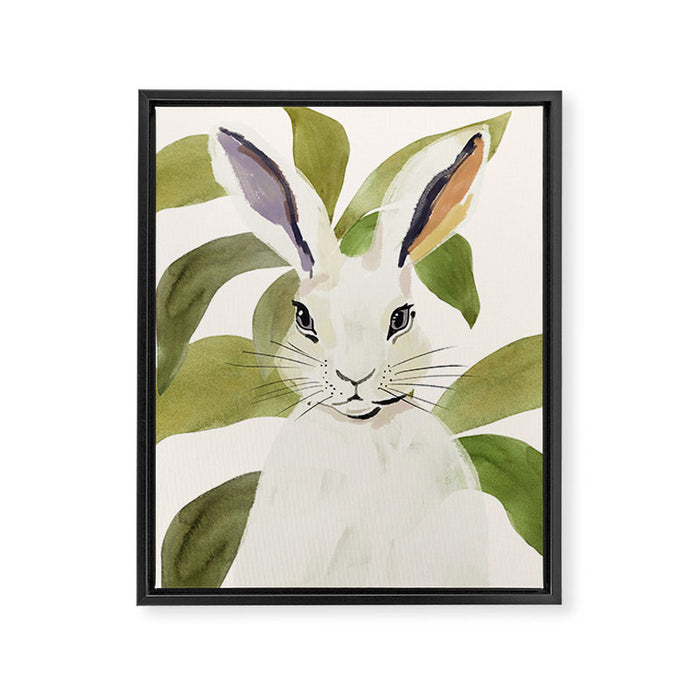 Rabbit 6 Framed Canvas Print Gallery Image 1