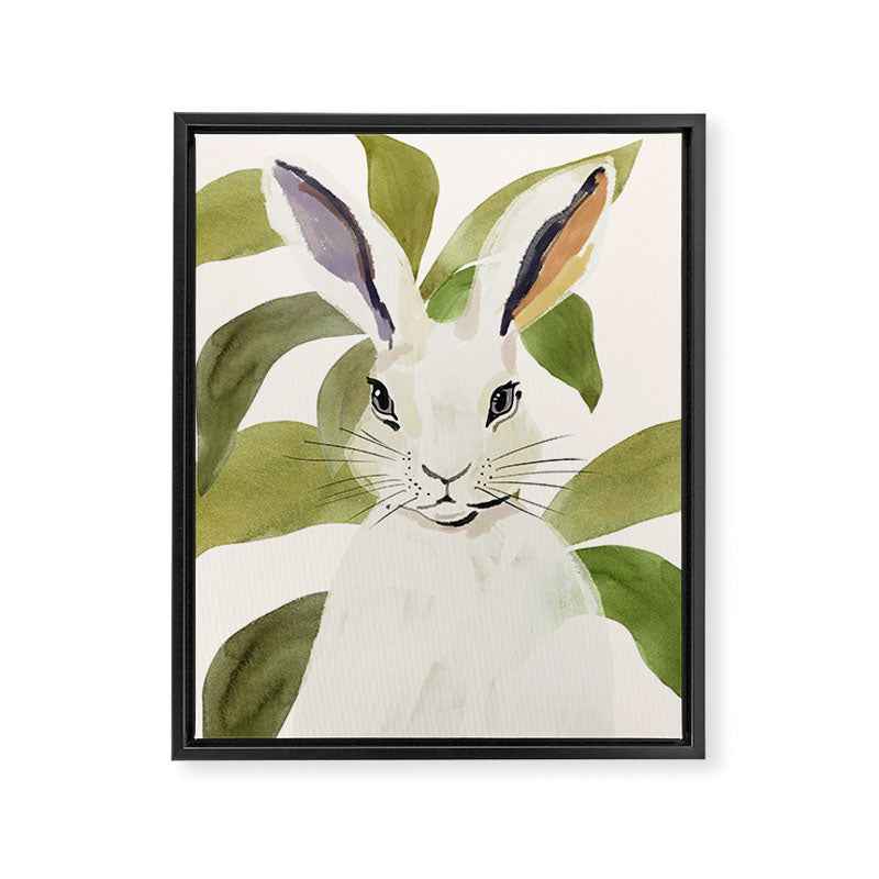 Rabbit 6 Framed Canvas Print Gallery Image 6