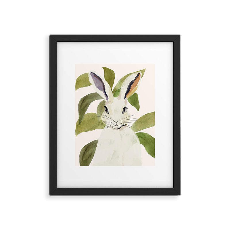 Rabbit 6 Framed Art Print Gallery Image 4