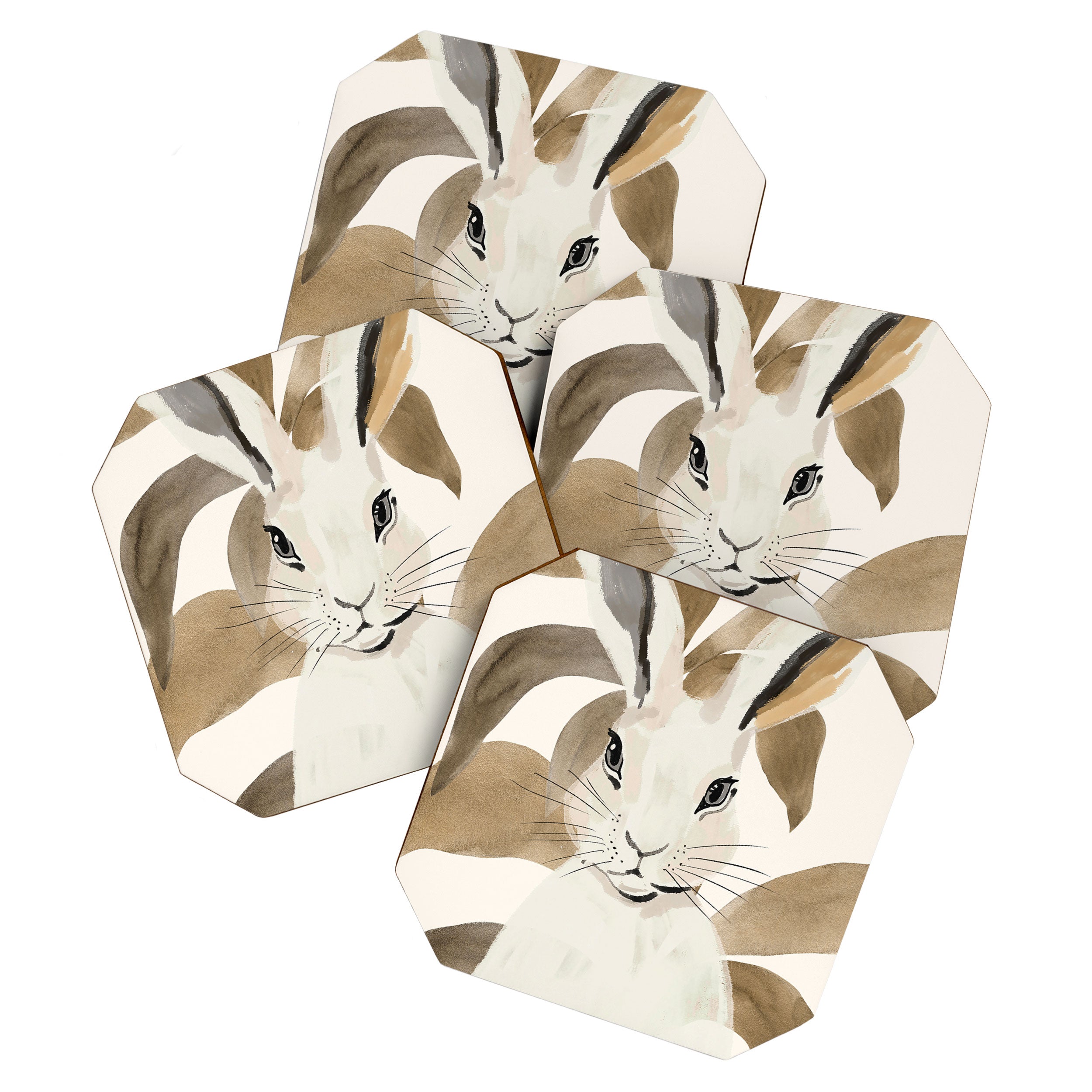 Rabbit 7 Coaster Gallery Image 1