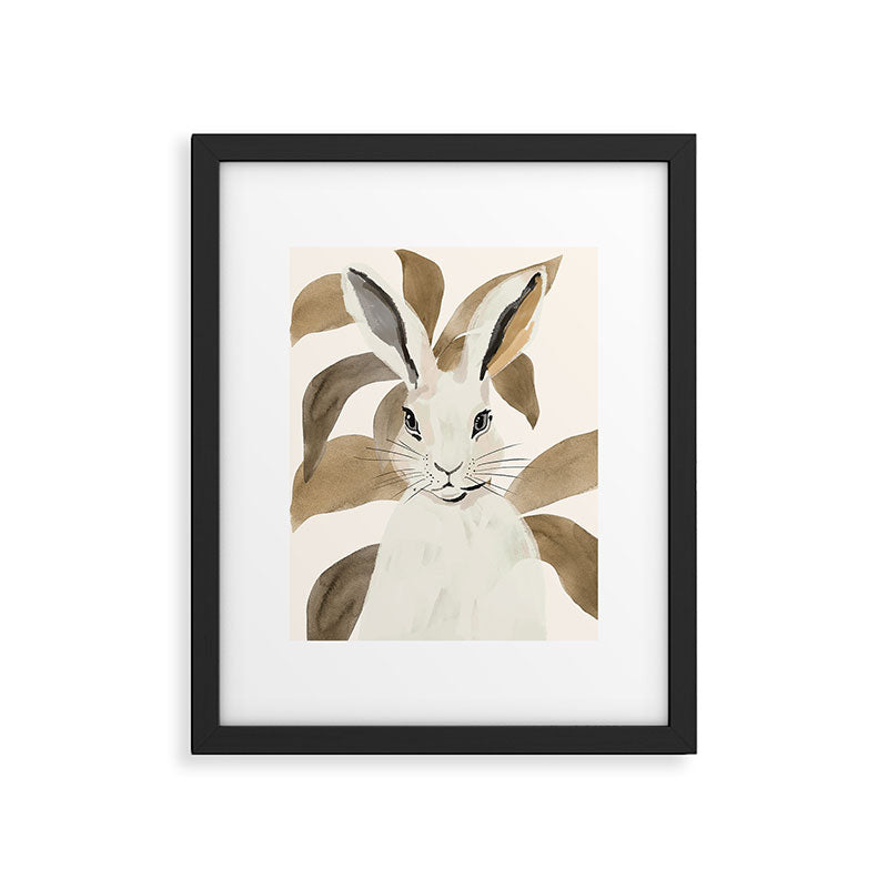 Rabbit 7 Framed Art Print Gallery Image 5