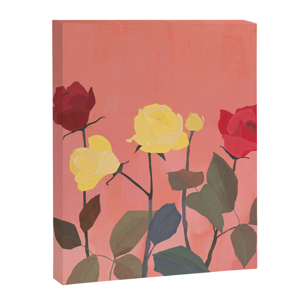 Red and Yellow Roses Canvas Print Gallery Image 6