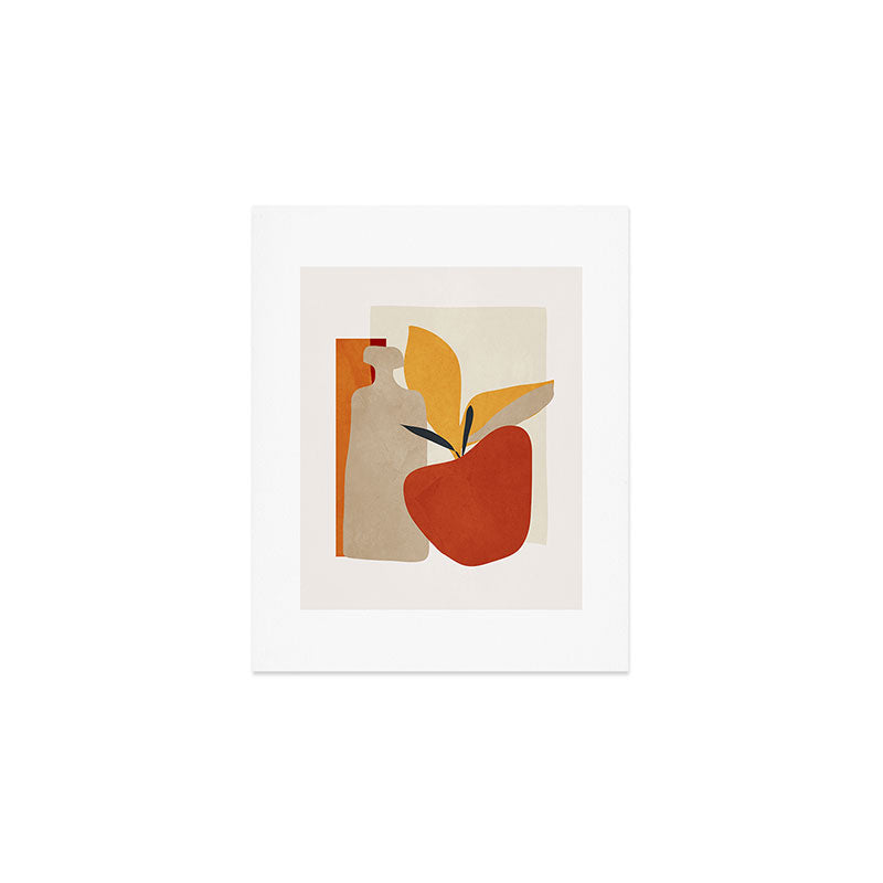 Red Apple Art Print Gallery Image 1
