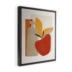 Red Apple Framed Canvas Print Gallery Image 2