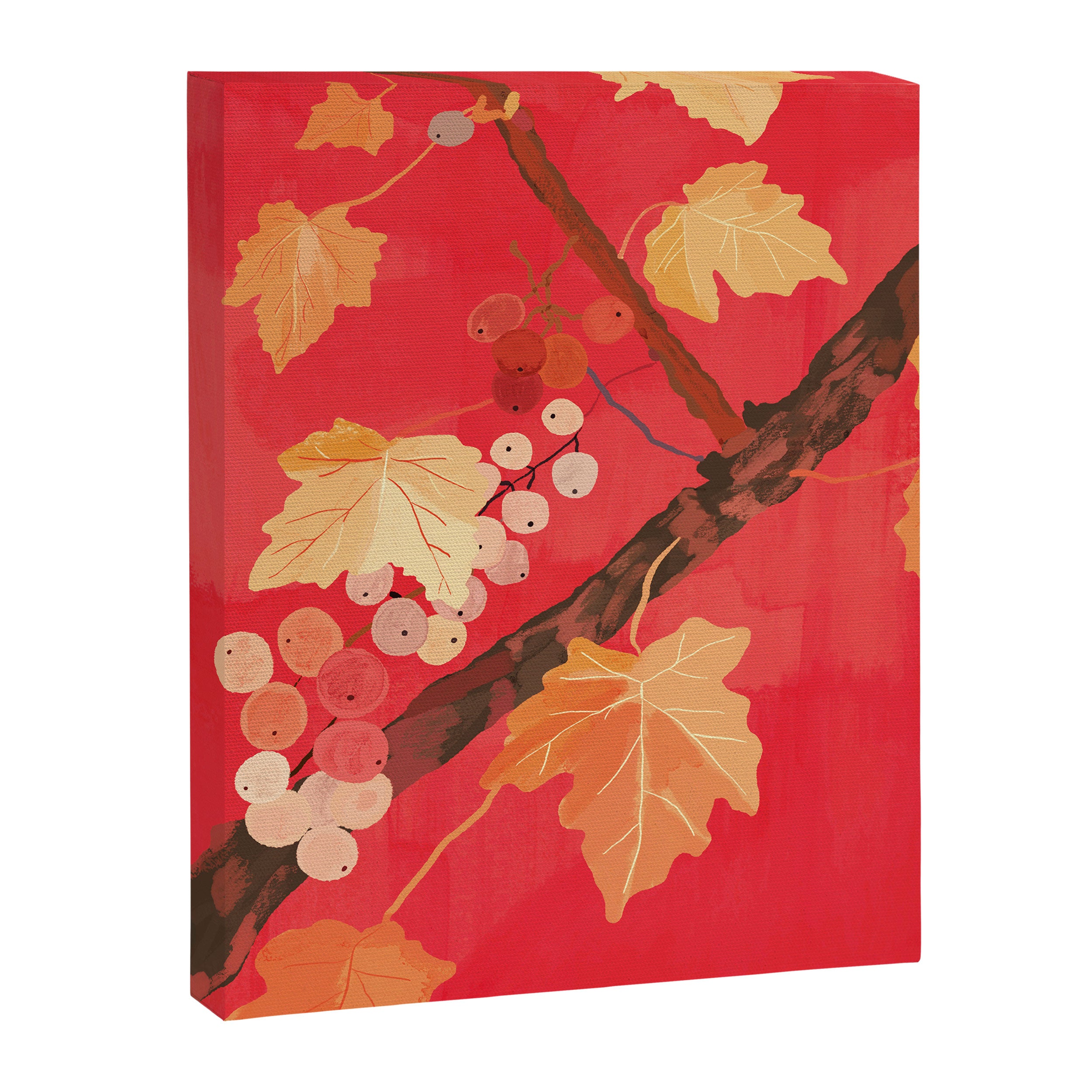 Red Grapevine Canvas Print Gallery Image 6
