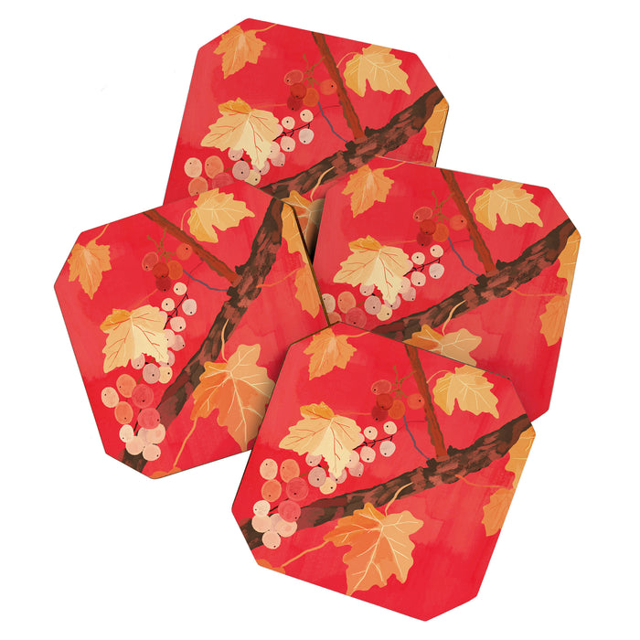Red Grapevine Coaster Gallery Image 1