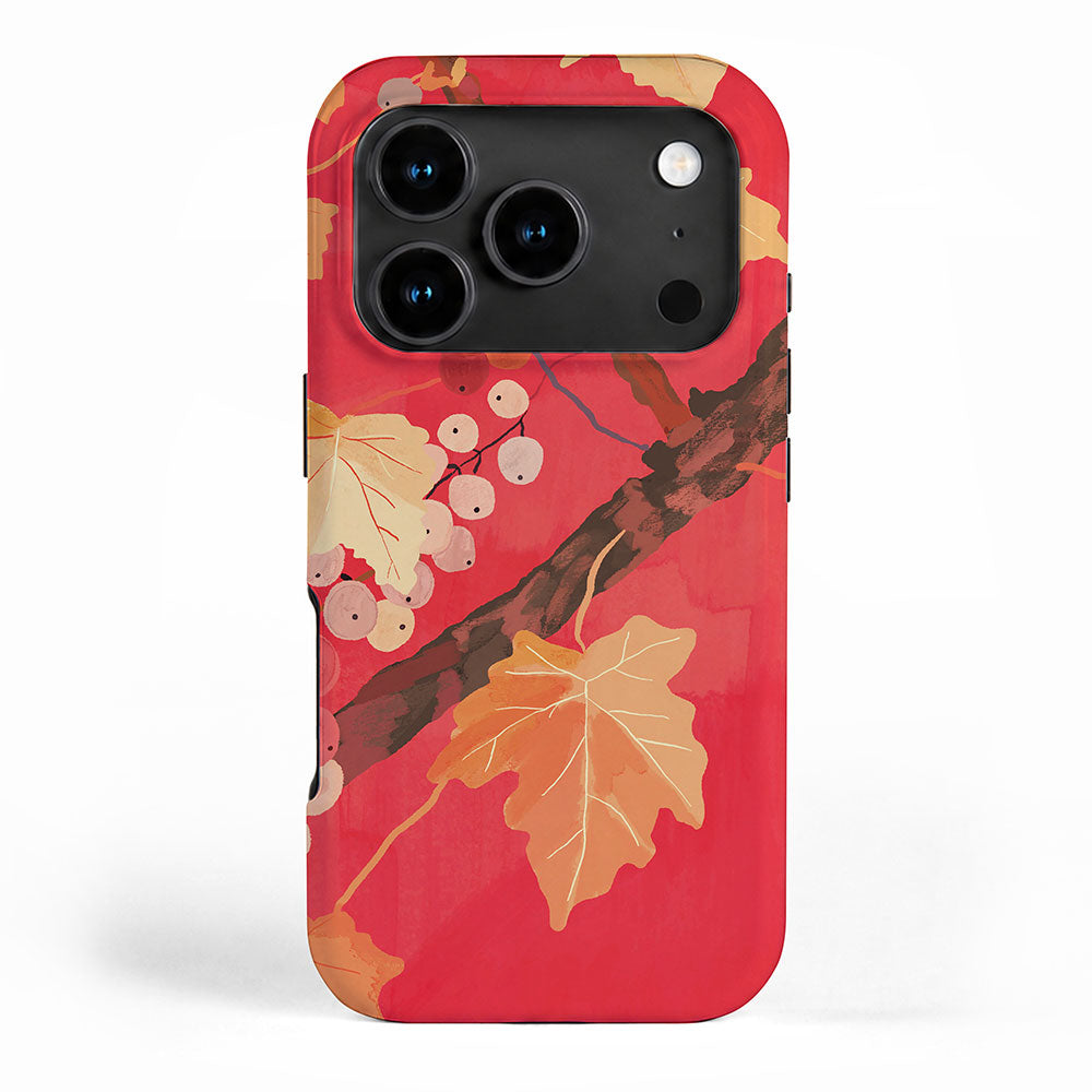 Red Grapevine iPhone Case Gallery Image 1