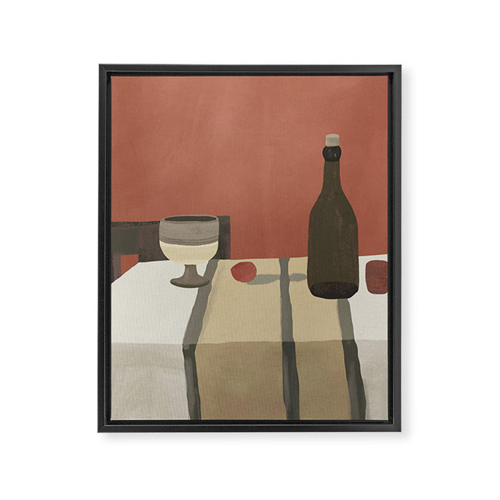 Rustic Still Life Framed Canvas Print Gallery Image 1