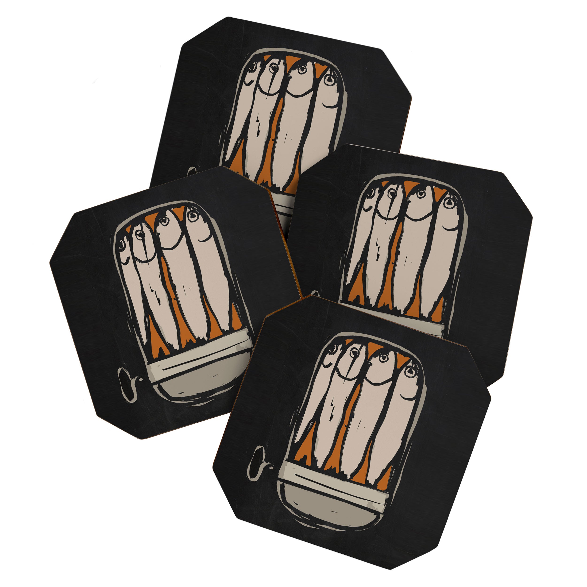 Sardines Coaster Gallery Image 1