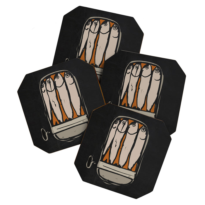 Sardines Coaster Gallery Image 1
