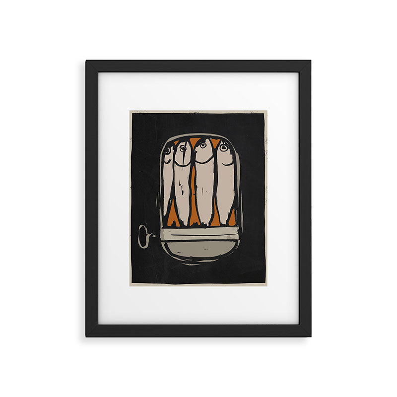 Sardines Framed Art Print Gallery Image 4