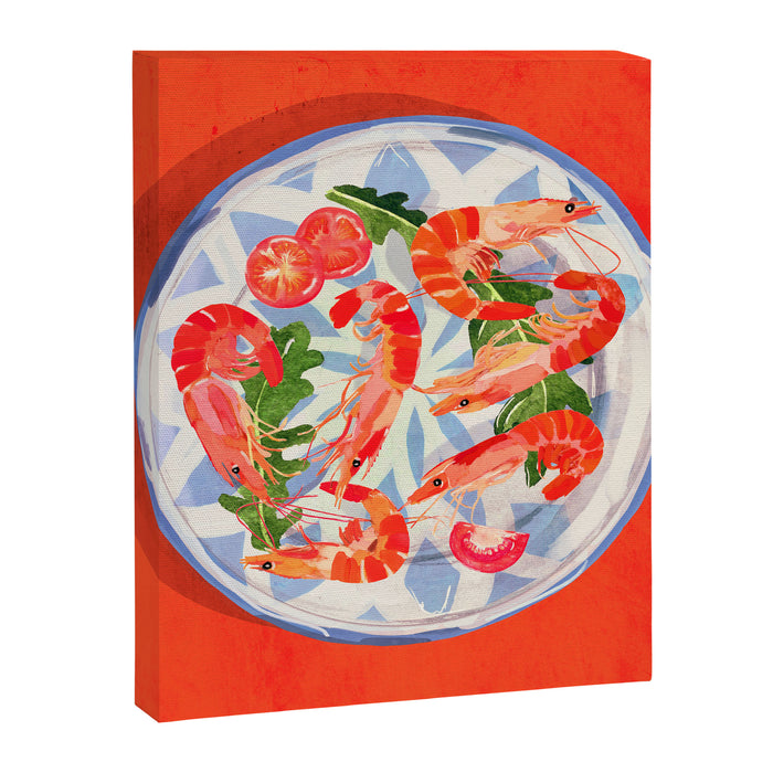 Seafood plate  Canvas Print Gallery Image 1