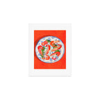 Seafood plate  Art Print Gallery Image 1