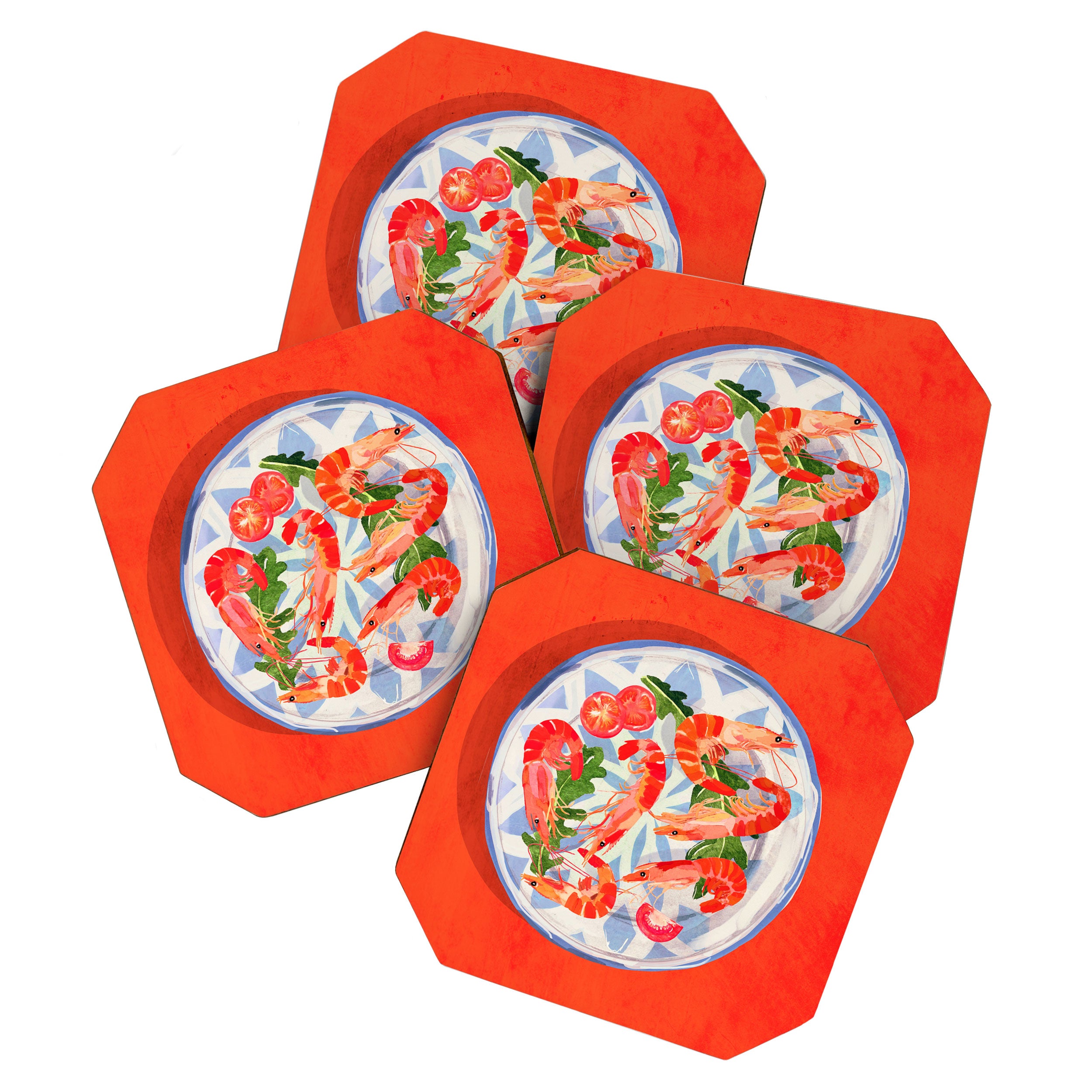 Seafood plate  Coaster Gallery Image 1