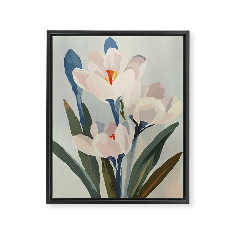 Soft Bloom Framed Canvas Print Gallery Image 6