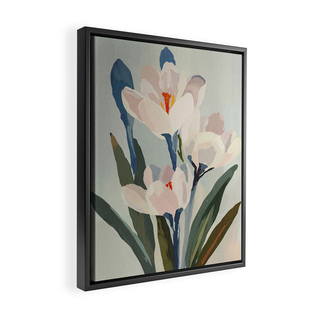 Soft Bloom Framed Canvas Print Gallery Image 2
