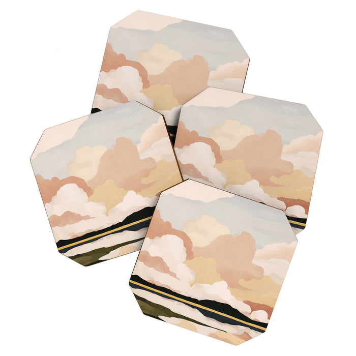 Soft Cloudscape Coaster Gallery Image 1