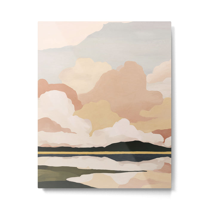 Soft Cloudscape Metal Print Gallery Image 1