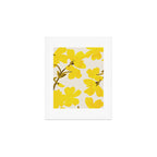 Soft Yellow Flowers Art Print Gallery Image 1