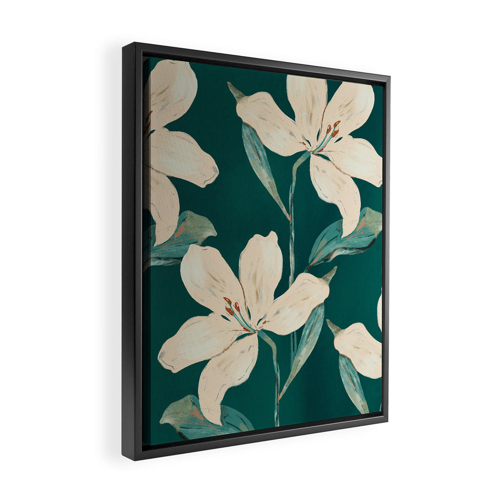 Spring Flowers 2 Framed Canvas Print Gallery Image 2