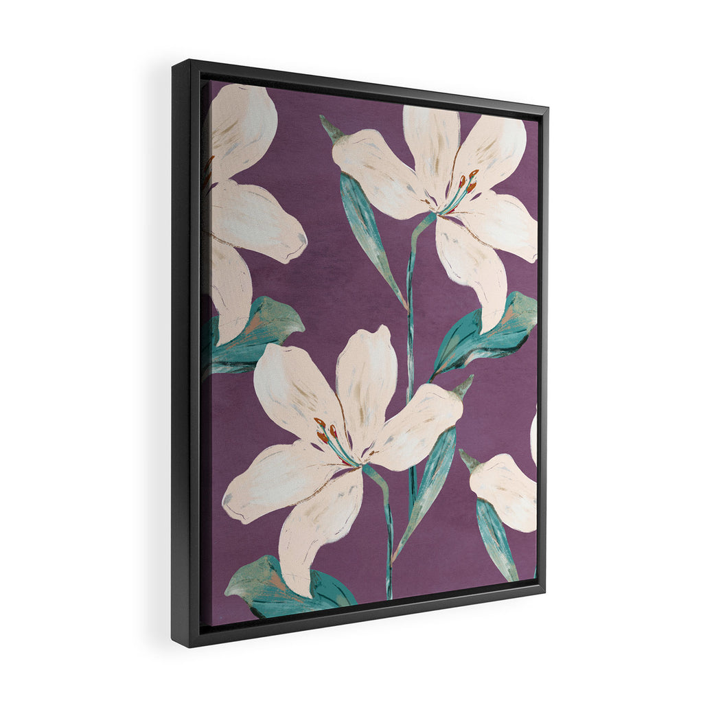 Spring Flowers 5 Framed Canvas Print Gallery Image 2