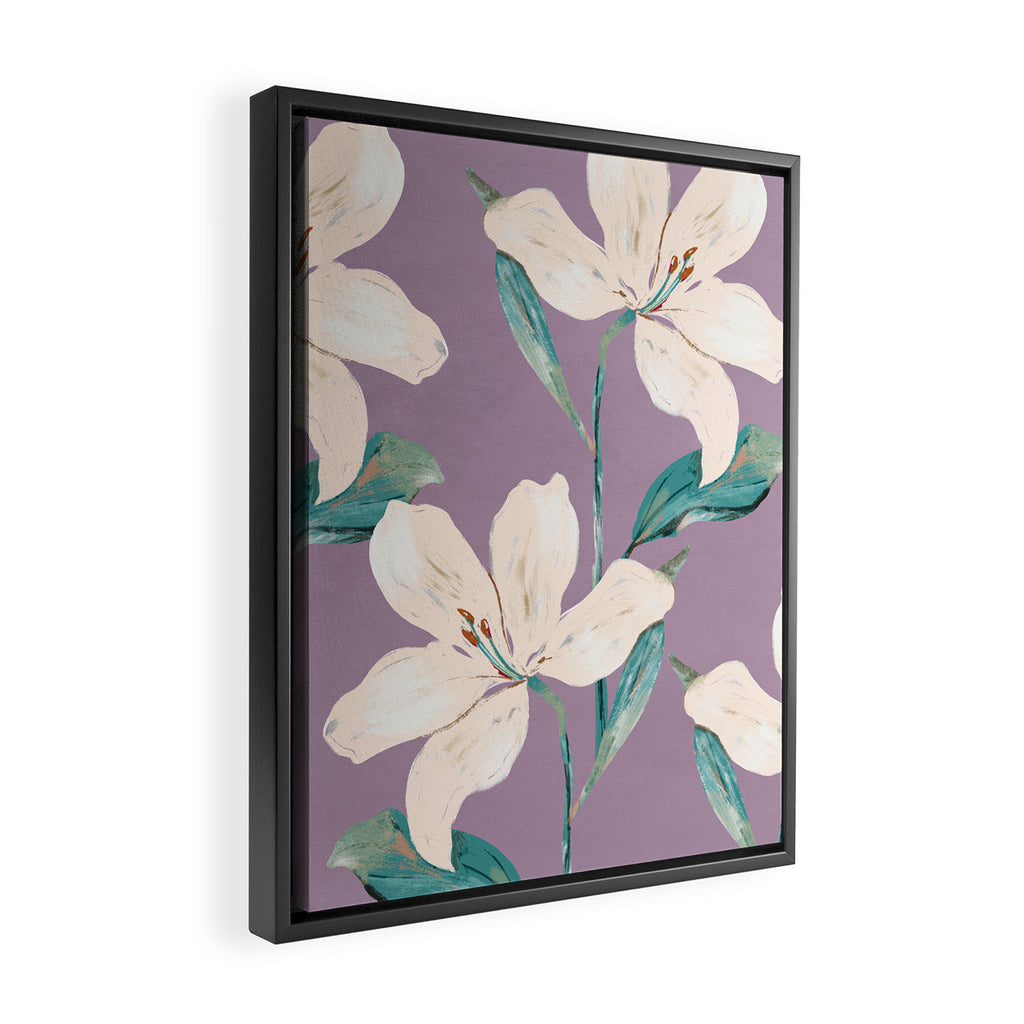 Spring Flowers 6 Framed Canvas Print Gallery Image 2