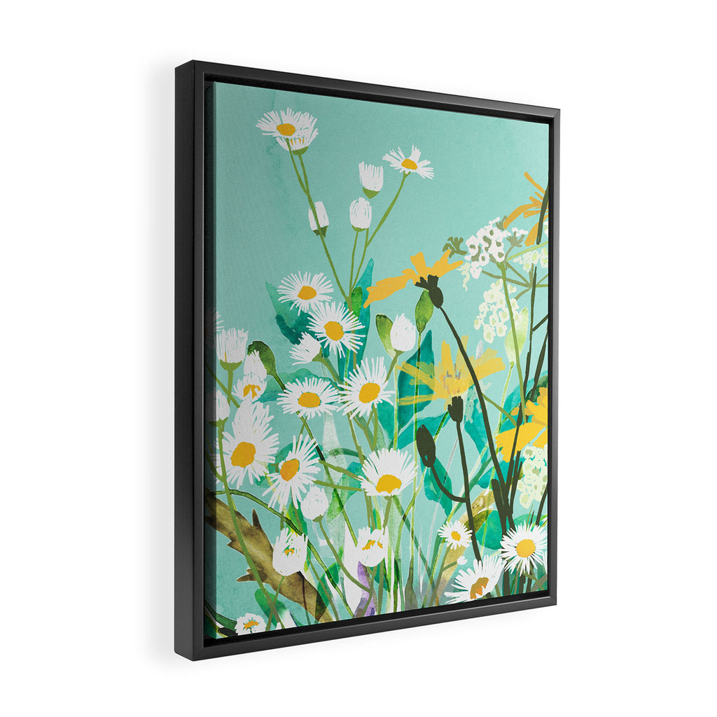 Spring Flowers Framed Canvas Print Gallery Image 2