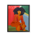 Summer vibes Framed Canvas Print Gallery Image 6