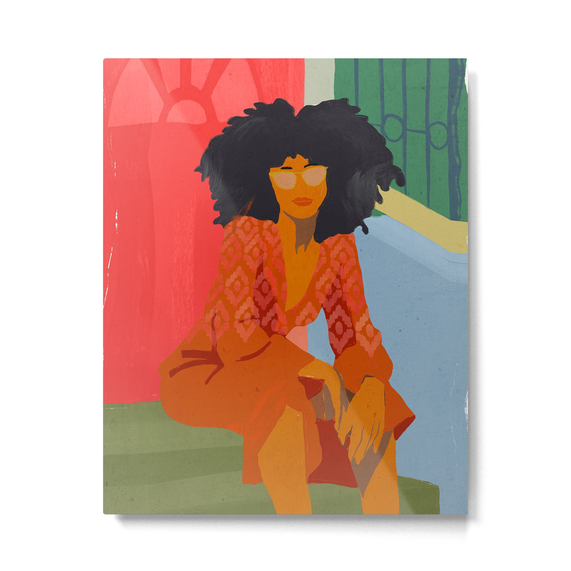 Summer vibes Metal Print Gallery Image 4