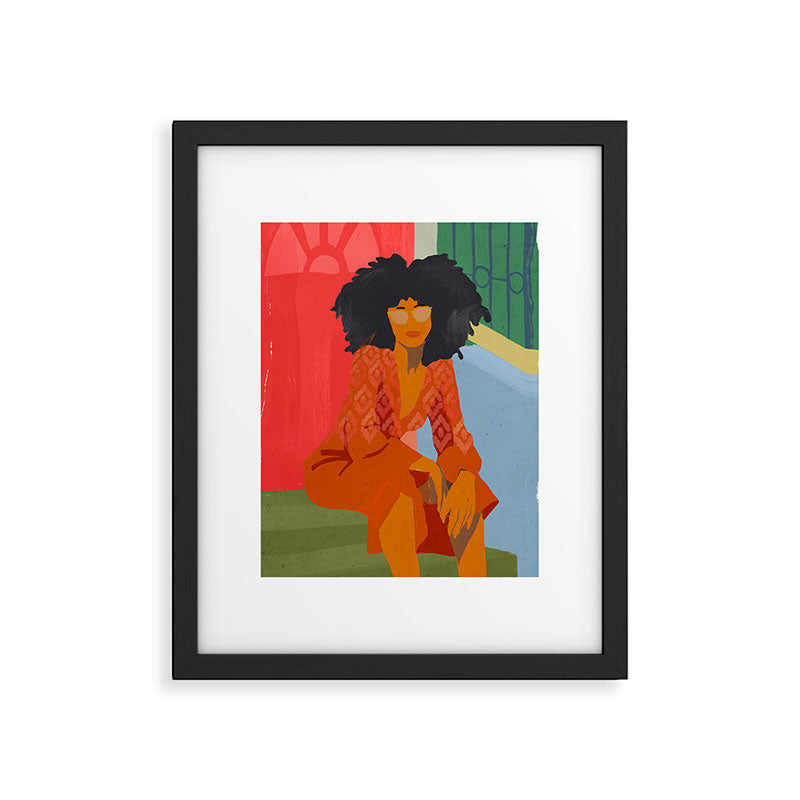 Summer vibes Framed Art Print Gallery Image 5